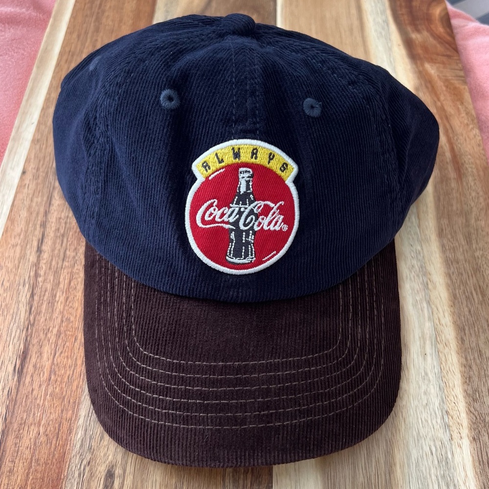 NWT Lucky Brand Always Coca-Cola Vintage Patch Hat One Size - Picture 3 of 5